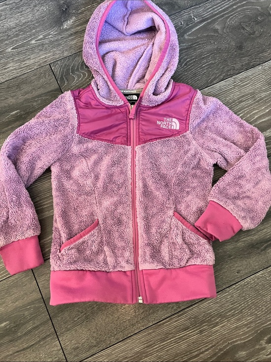 The North Face Other - The North Face Girls' Lavender Pink Sherpa Zip Hoodie